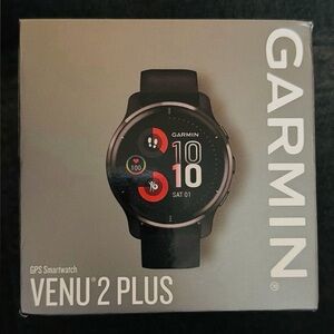 Garmin Venu 2 Plus Smartwatch in Black